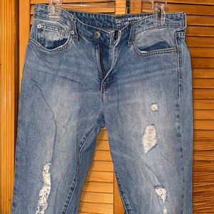 GAP Sexy Boyfriend Ripped Jeans